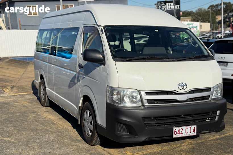 White 2013 Toyota HiAce OtherCar COMMUTER R
