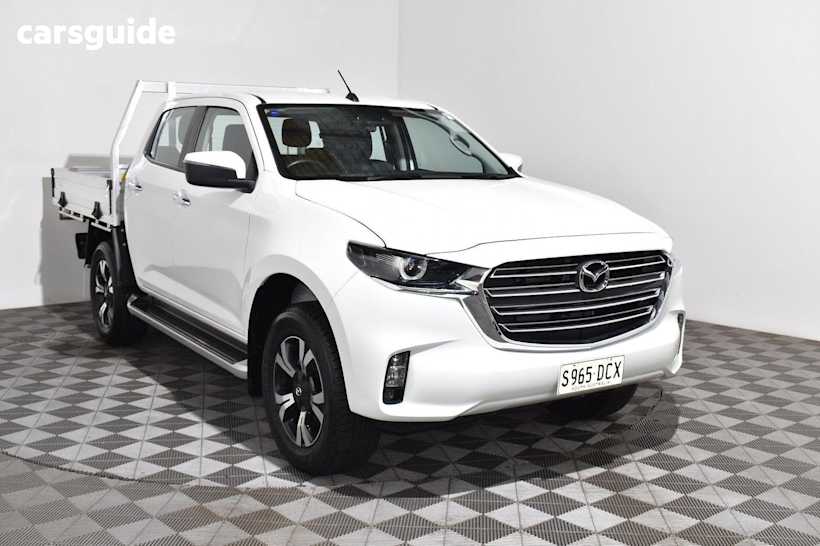 White 2023 Mazda BT-50 Ute Tray XTR 4X4