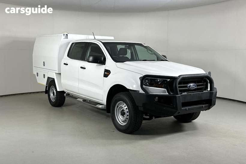 White 2019 Ford Ranger Double Cab Chassis Xl 3.2 (4X4)
