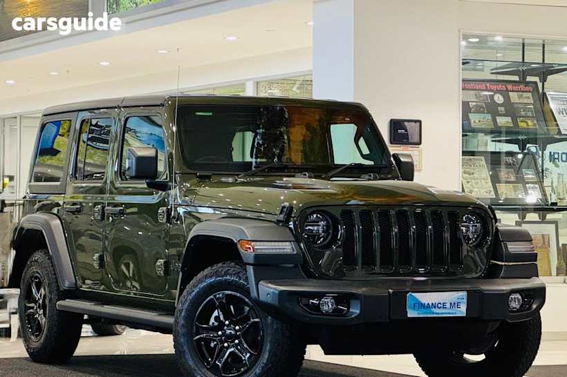 Green 2022 Jeep Wrangler SUV UNLIMITED NIGHT EAGLE 4X4