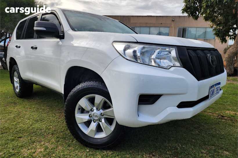 White 2019 Toyota Landcruiser Prado Wagon Gx 7 Seat (4X4)