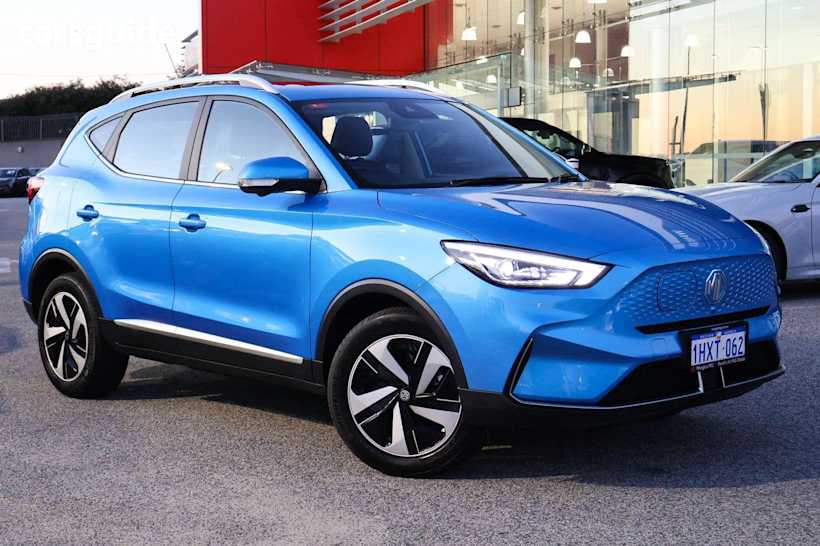 Blue 2023 MG ZS EV SUV ESSENCE F