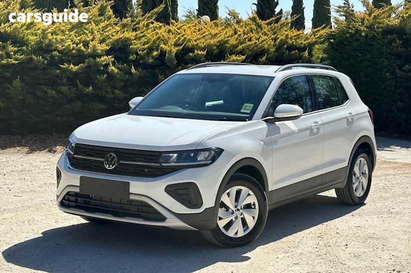 White 2024 Volkswagen T-Cross SUV 85TSI LIFE F