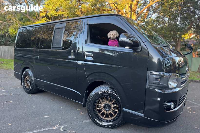 Black 2007 Toyota HiAce OtherCar SUPER GL 4WD