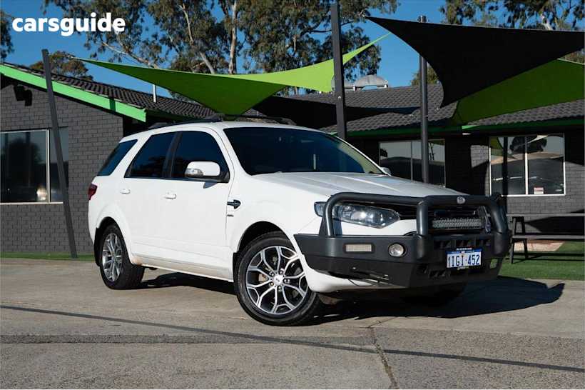 White 2014 Ford Territory SUV TITANIUM R