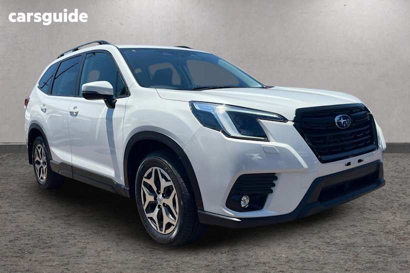 White 2024 Subaru Forester SUV 2.5I 4WD