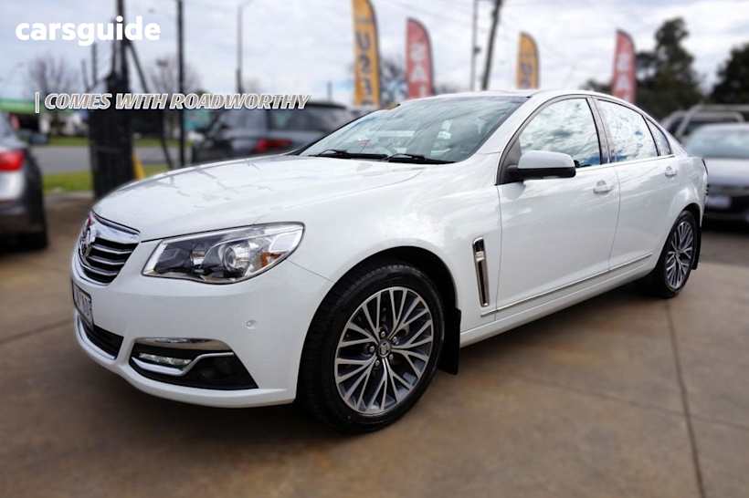 White 2016 Holden Calais Sedan
