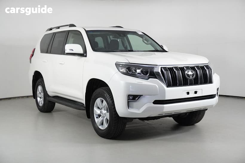 White 2022 Toyota Landcruiser Prado Wagon Gxl