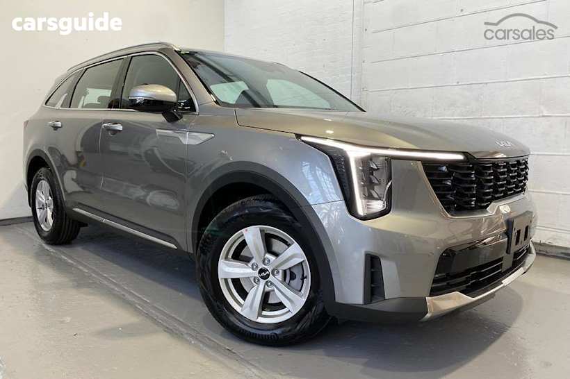 Grey 2025 Kia Sorento Wagon S 7 Seat