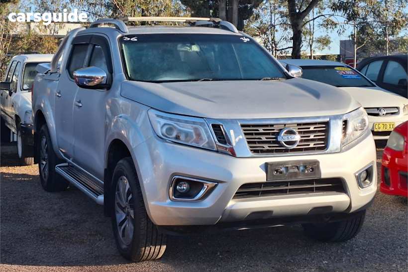 Silver 2016 Nissan Navara Ute Tray ST-X 4X4