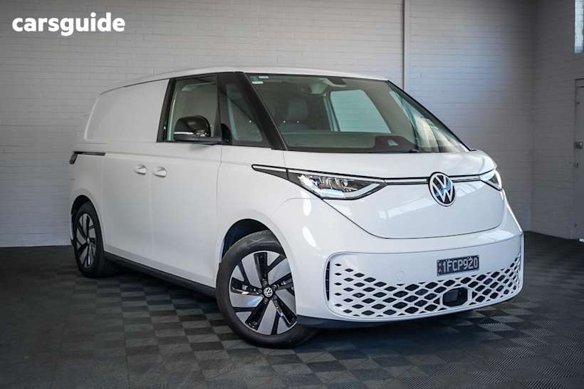 White 2025 Volkswagen ID. Buzz Van Cargo Swb