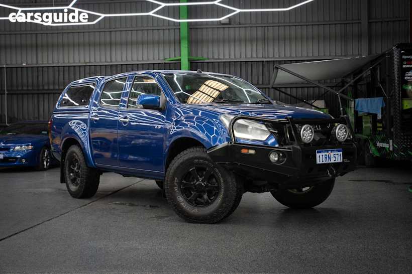 Blue 2018 Isuzu D-MAX Ute Tray LS-M 4X4