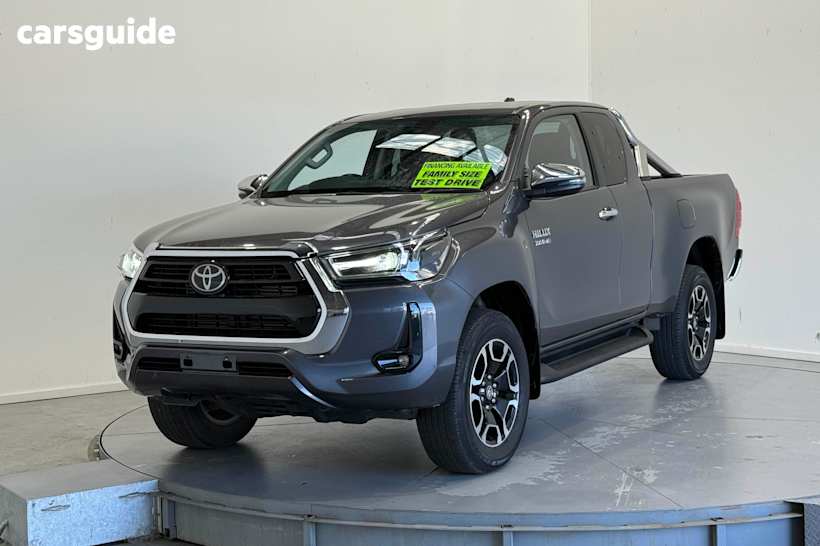 Grey 2023 Toyota Hilux Ute Tray SR5 4X4