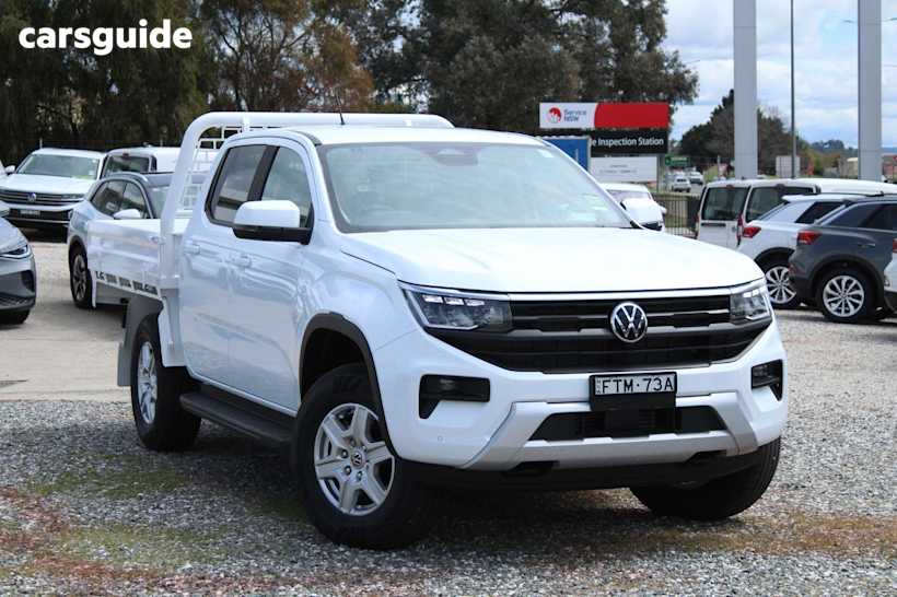 White 2024 Volkswagen Amarok Ute Tray TDI500 LIFE 4X4