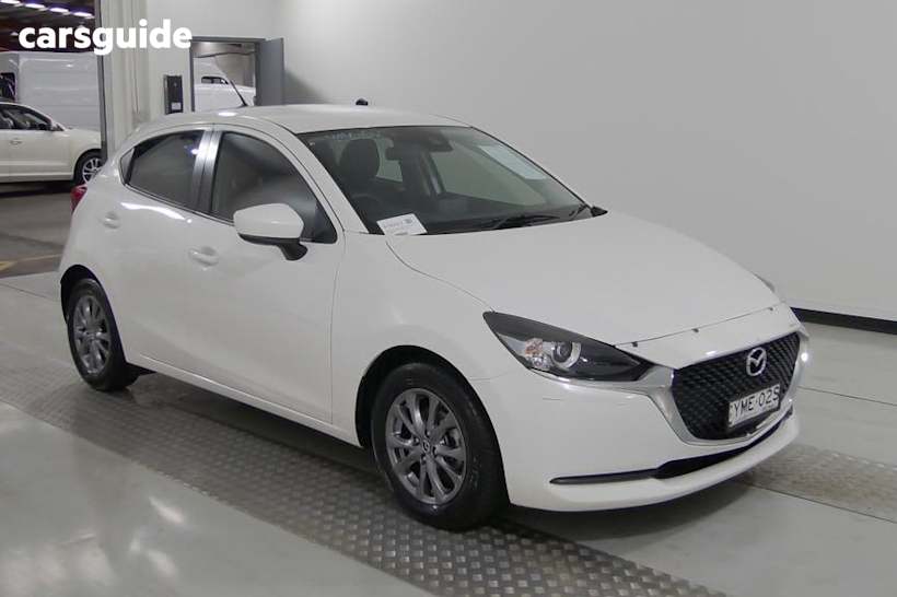 White 2022 Mazda 2 Hatchback G15 Pure