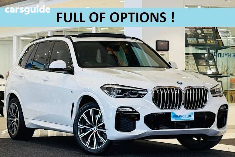 White 2020 BMW X5 SUV XDRIVE25D 4X4
