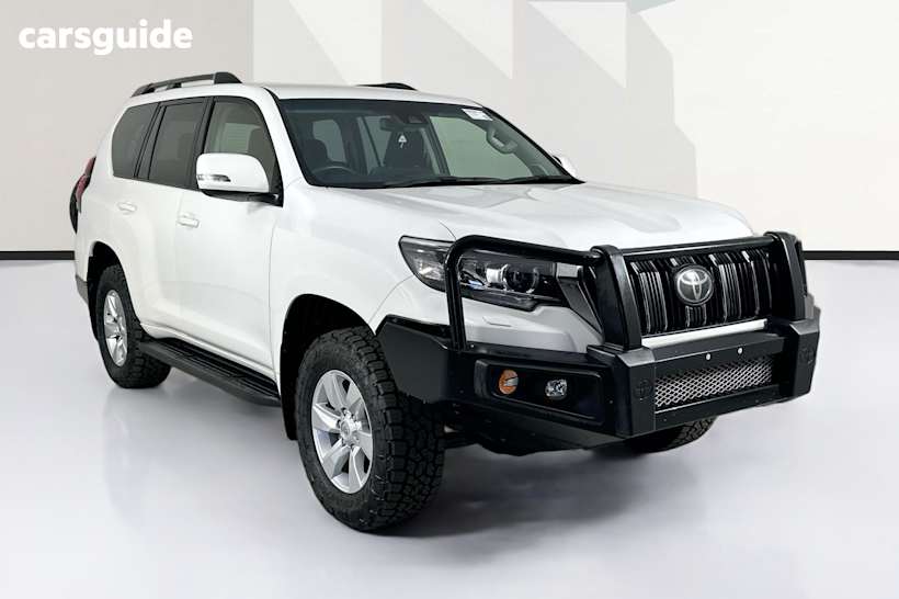 White 2017 Toyota Landcruiser Prado Wagon Gxl (4X4)