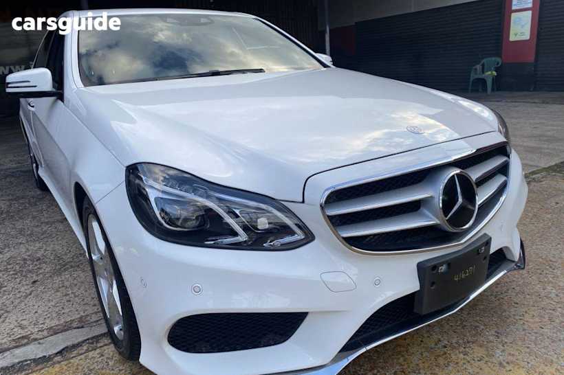 White 2014 Mercedes-Benz E350 Sedan AVANTGARDE 212