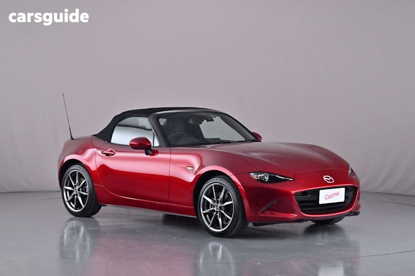 Red 2021 Mazda MX-5 Convertible Roadster Gt