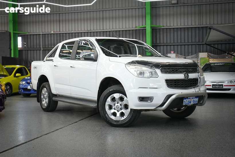 White 2016 Holden Colorado Ute Tray LTZ 4X4