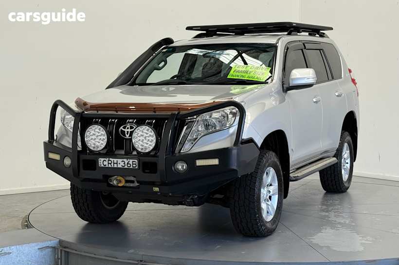 Silver 2013 Toyota Landcruiser Prado Wagon Gxl (4X4)