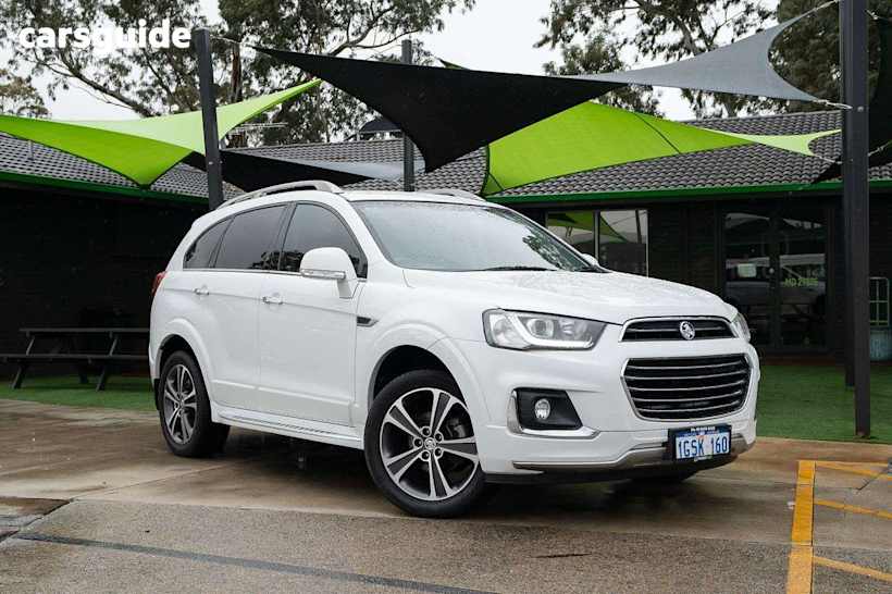 Silver 2018 Holden Captiva Wagon 7 Ltz (Awd)
