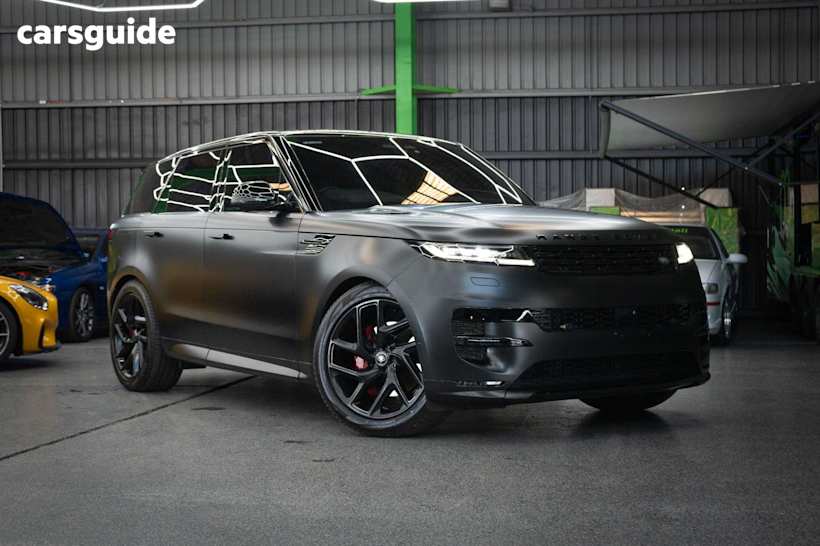 Black 2023 Land Rover Range Rover Sport SUV D300 DYNAMIC SE 4X4