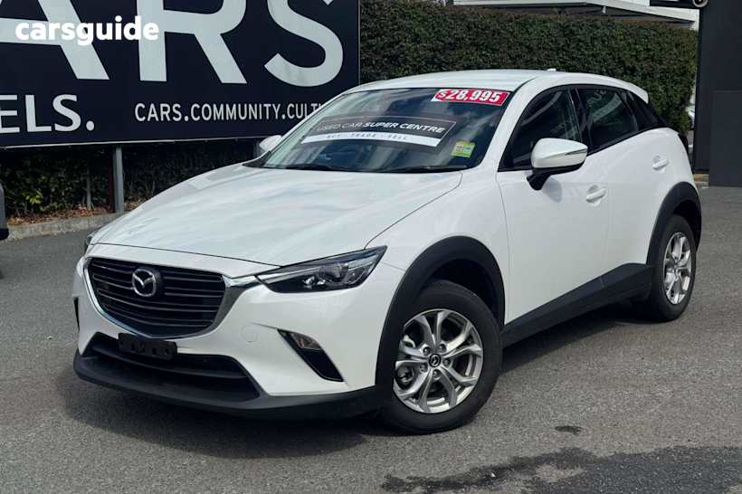 White 2024 Mazda CX-3 SUV G20 PURE F