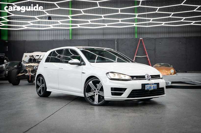 White 2015 Volkswagen Golf Hatch R 4WD