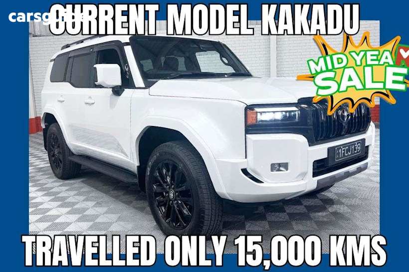 White 2024 Toyota Landcruiser Prado SUV KAKADU 4X4