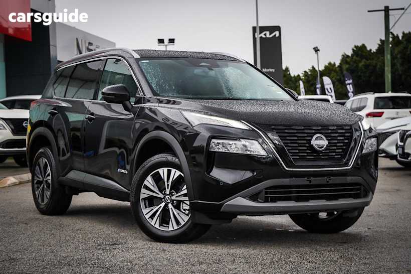 Black 2025 Nissan X-Trail Wagon St-L (4Wd) E-Power (Hybrid)