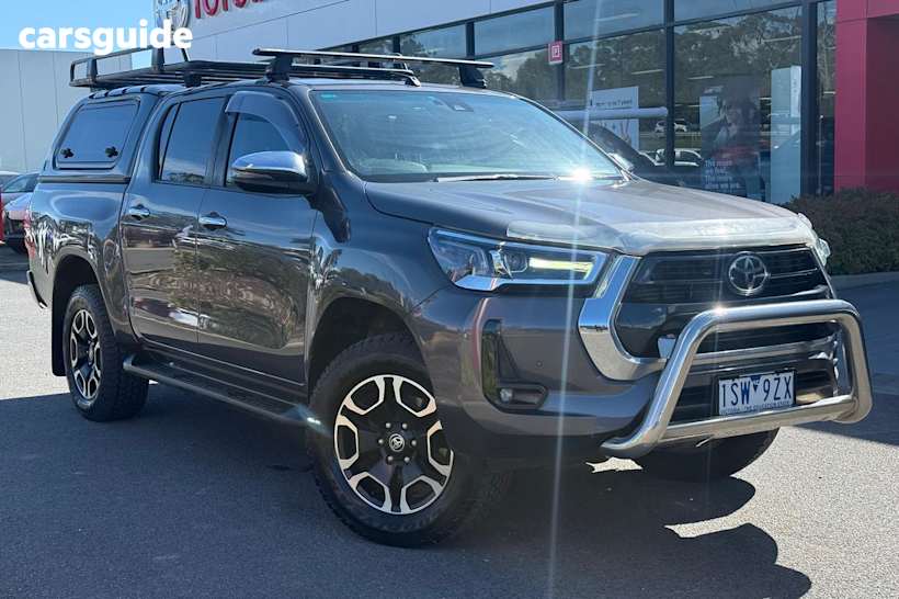 Grey 2020 Toyota Hilux Ute Tray SR5 4X4