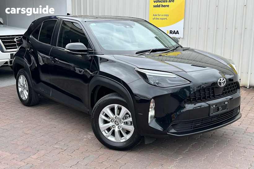 Black 2021 Toyota Yaris Cross SUV GX F