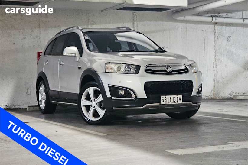 Silver 2014 Holden Captiva SUV 7 LTZ 4X4