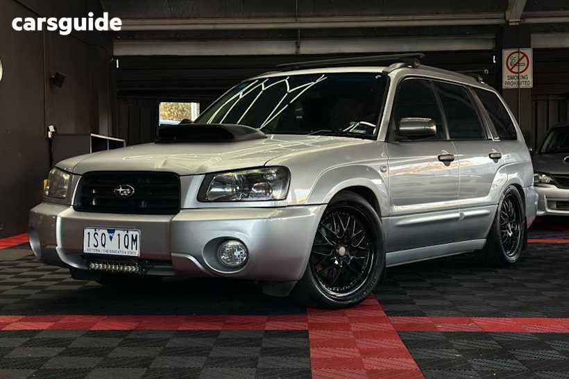 Silver 2004 Subaru Forester SUV XT 4WD