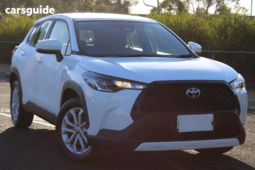 White 2023 Toyota Corolla Cross Wagon Gx 2Wd