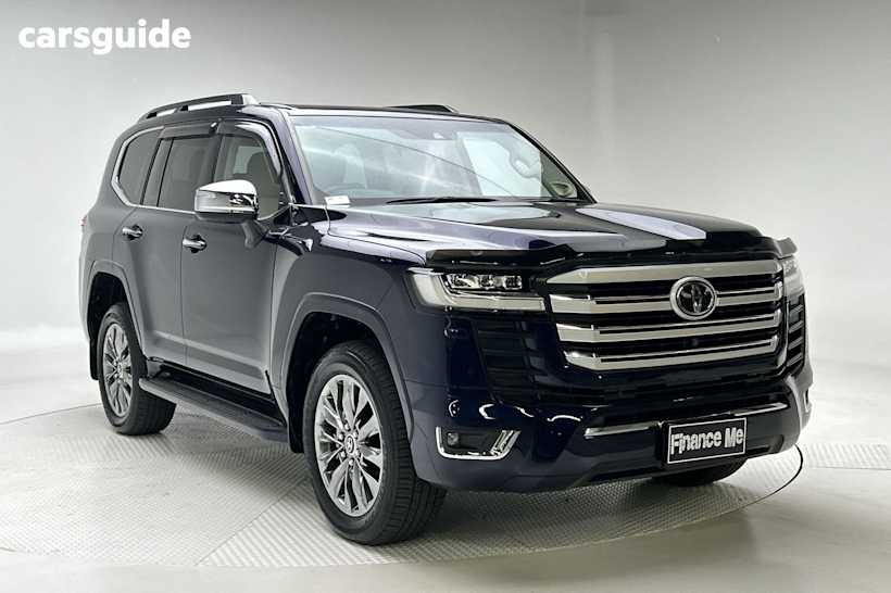 Blue 2023 Toyota Landcruiser SUV SAHARA ZX 4X4