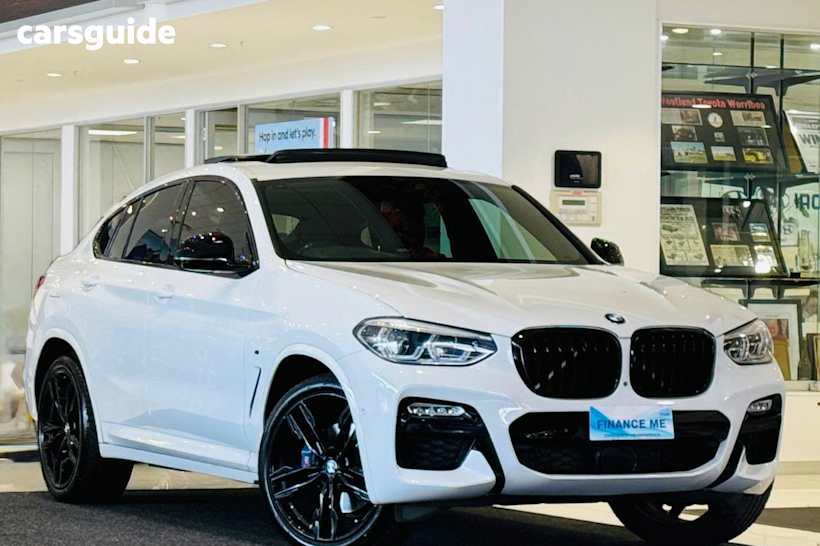 White 2018 BMW X4 SUV M40I 4X4