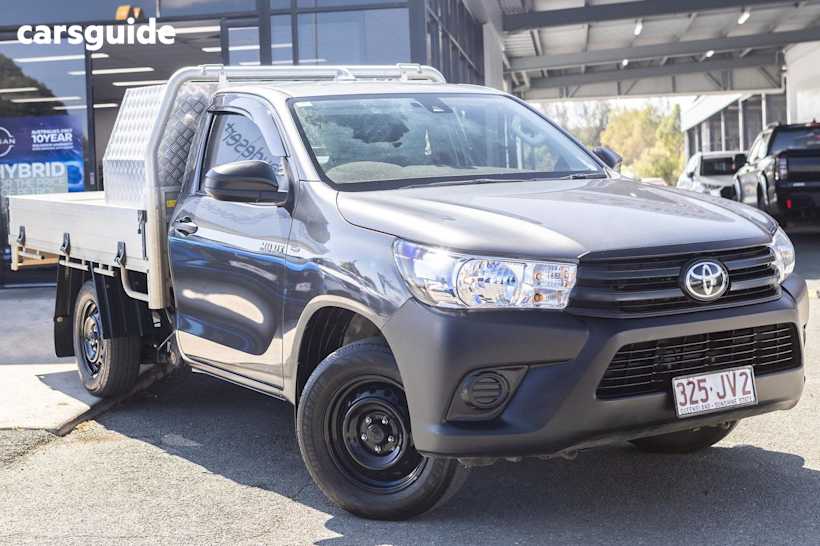 Grey 2024 Toyota Hilux Ute Tray WORKMATE R