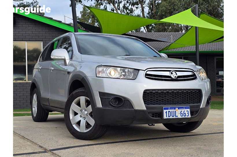 Silver 2012 Holden Captiva Wagon 7 Sx (Fwd)