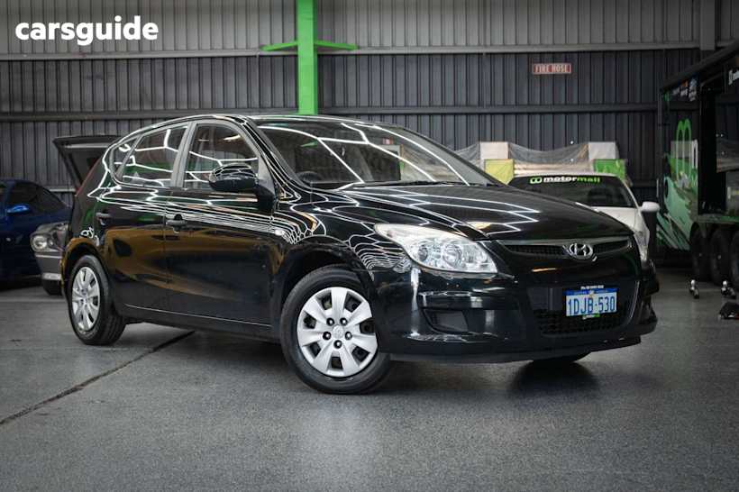 Black 2010 Hyundai I30 Hatch SX F