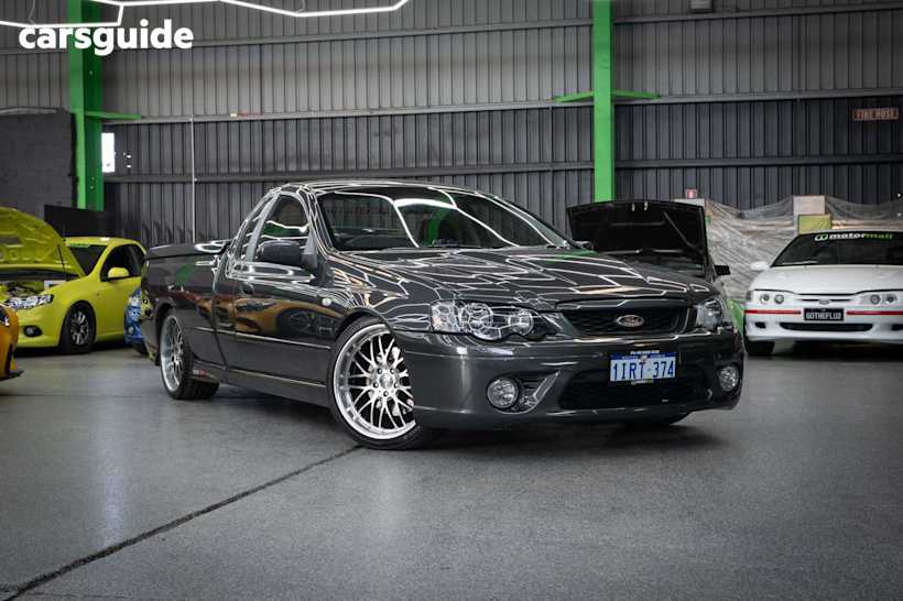 Grey 2006 Ford Falcon Ute Ute Tray XR8 R