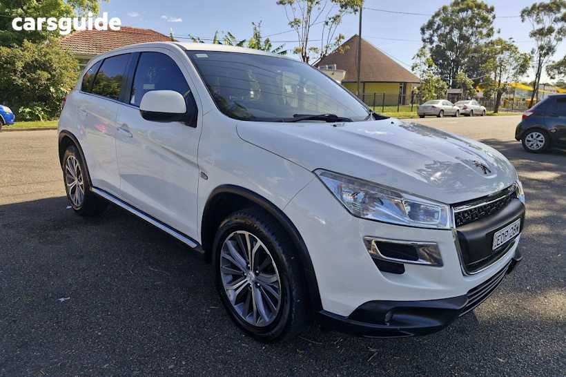 White 2012 Peugeot 4008 SUV ACTIVE F