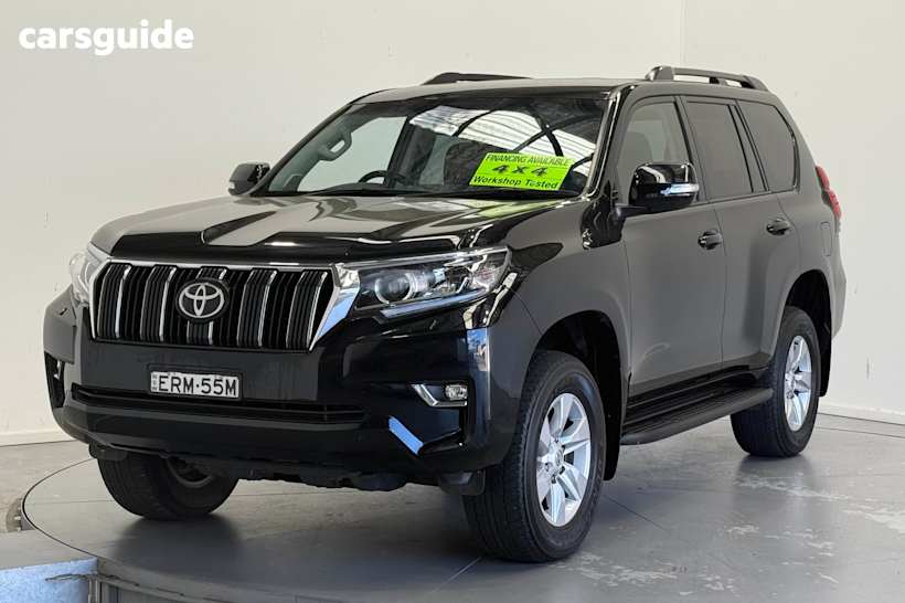 Black 2021 Toyota Landcruiser Prado SUV GXL 4X4