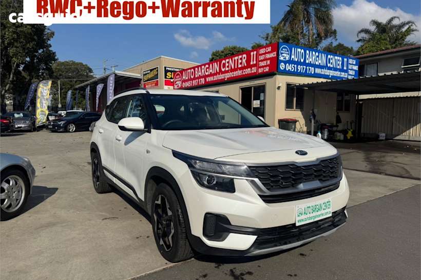 White 2019 Kia Seltos Wagon S (Fwd)
