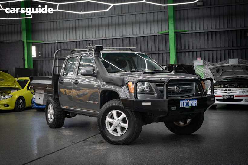 Grey 2011 Holden Colorado Ute Tray LX 4X4