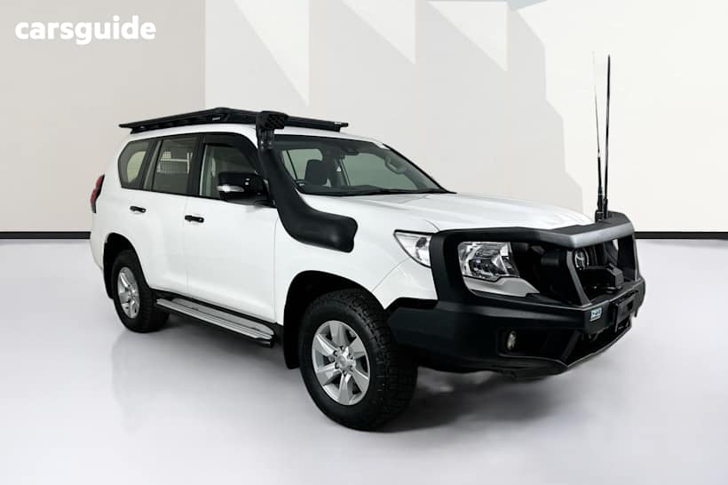 White 2020 Toyota Landcruiser Prado Wagon Gx