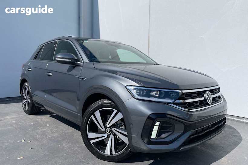 Grey 2024 Volkswagen T-ROC SUV 140TSI R-LINE 4WD
