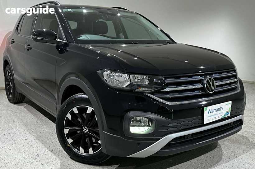 Black 2023 Volkswagen T-Cross SUV 85TSI LIFE F