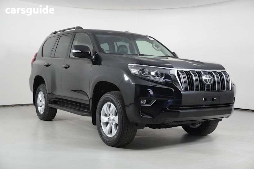Black 2021 Toyota Landcruiser Prado Wagon Gxl Premium Interior